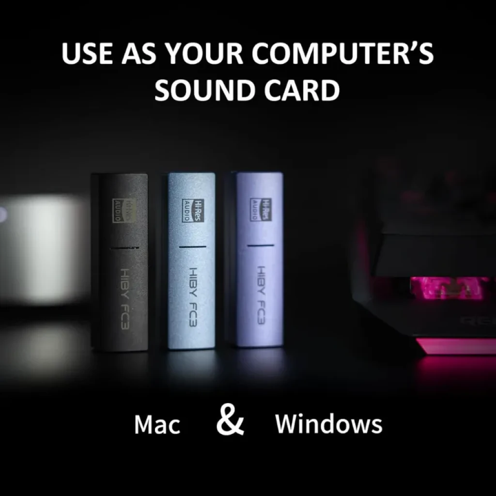 HiBy FC3 Dongle DAC/Amplificador USB sin pantalla - Ítem5