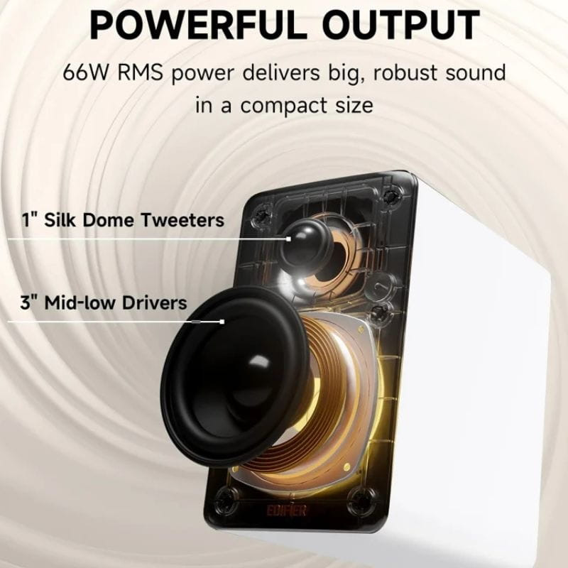 Edifier M60 Haut-parleurs actifs noirs - Ítem7