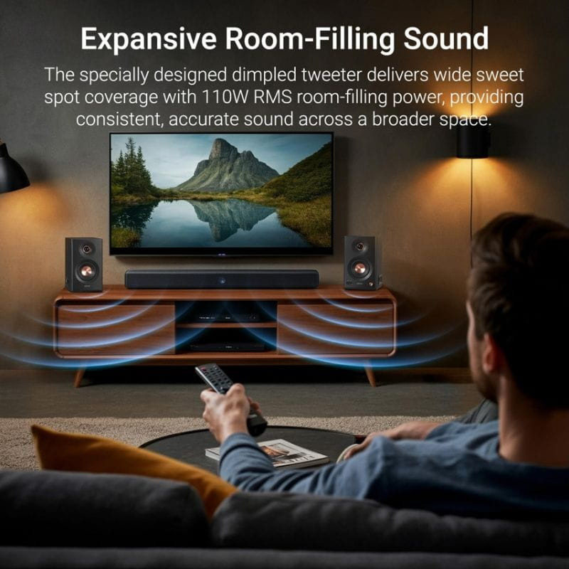 Edifier MR5 Haut-parleurs actifs 2.0 Noir - Ítem4