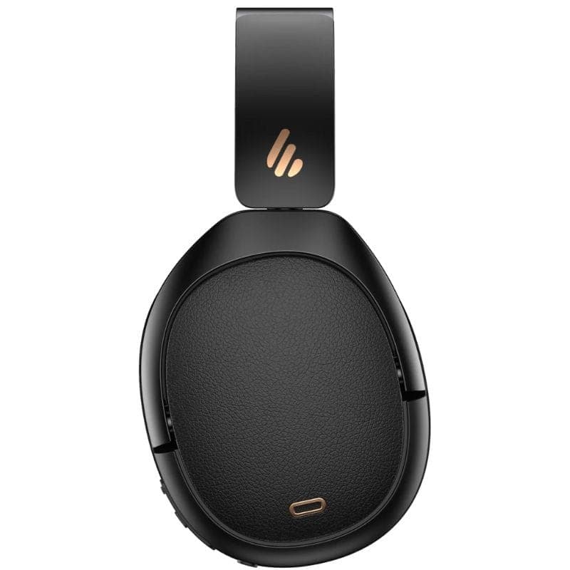 Edifier WH950NB 2025 Casque ANC Bluetooth Noir avec arceau rembourré, oreillettes ovales pliables, finitions mates, LED discrètes et Google Fast Pair