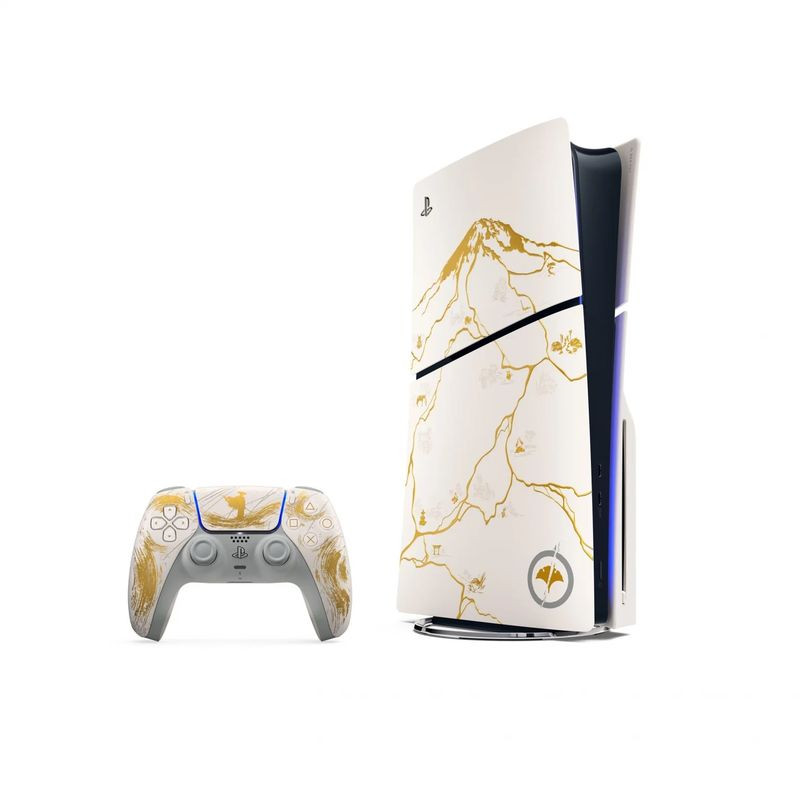 PlayStation 5 1TB Lector - Edición Limitada Dorada Ghost of Yotei Gold - Ítem1