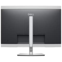 Monitor DELL Pro Plus P2725DE 27 pulgadas, chasis negro con soporte plateado ajustable, panel trasero bicolor con ranura de cables y controles integrados