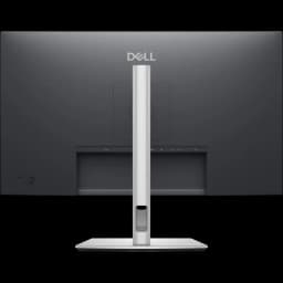 DELL Pro 27 Plus P2725D 27 QHD LCD em preto e prateado, traseira minimalista com suporte metálico ajustável e canal para organização de cabos