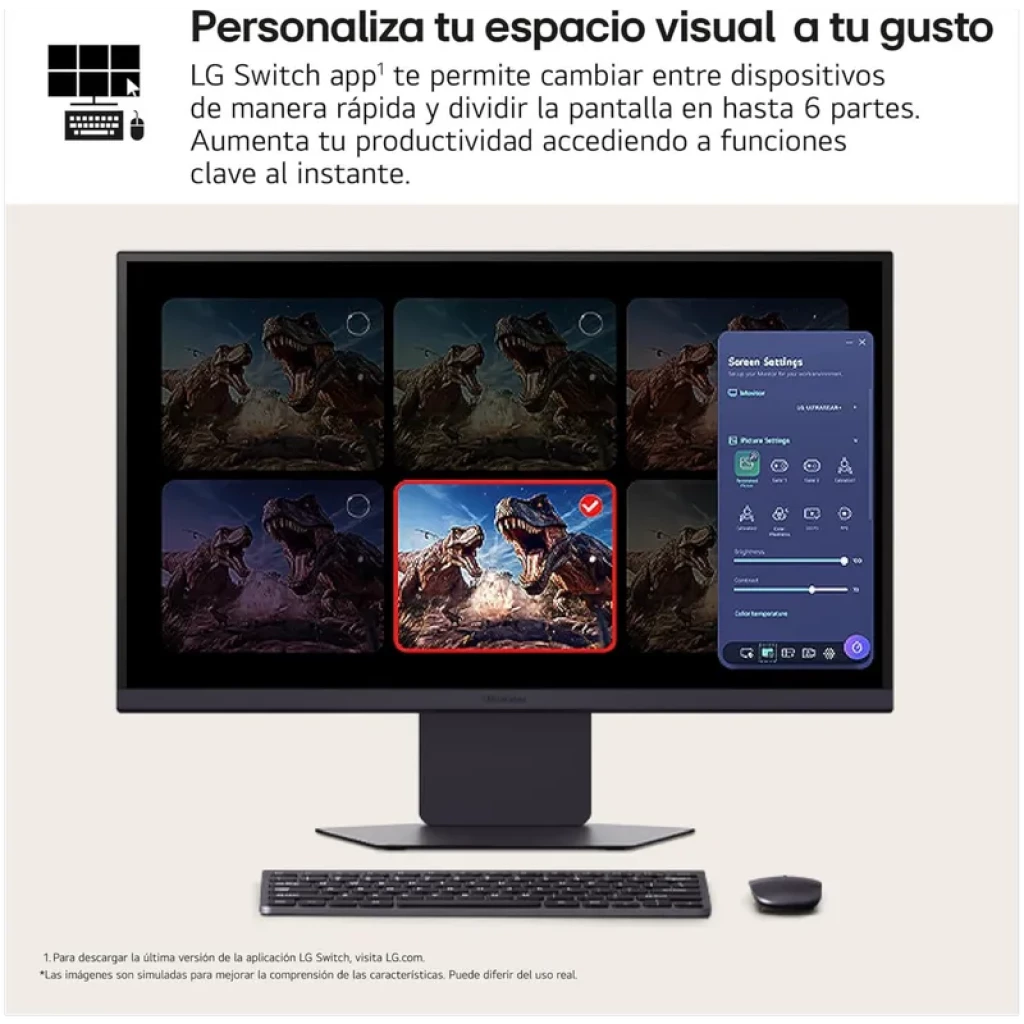 Monitor LG UltraGear 27G850A-B 27 pulgadas, panel Nano IPS Black, 4K UHD 3840x2160, 240 Hz a 480 Hz en Dual-Mode, 1 ms GtG, diseño gaming con logo VG - Ítem1