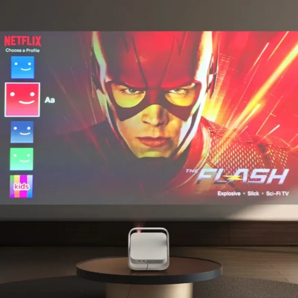 Xgimi Elfin Flip Mini WK03C Blanco - Proyector Portátil Full HD con Soporte Integrado - Ítem7