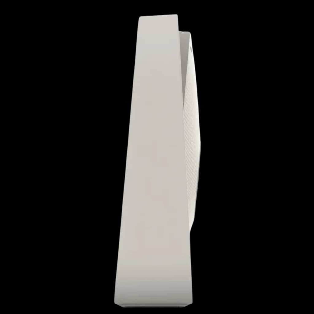 Xgimi Elfin Flip Mini WK03C Blanc, boîtier fin blanc, profil latéral épuré avec grille d’aération et support intégré pour projecteur portable Full HD