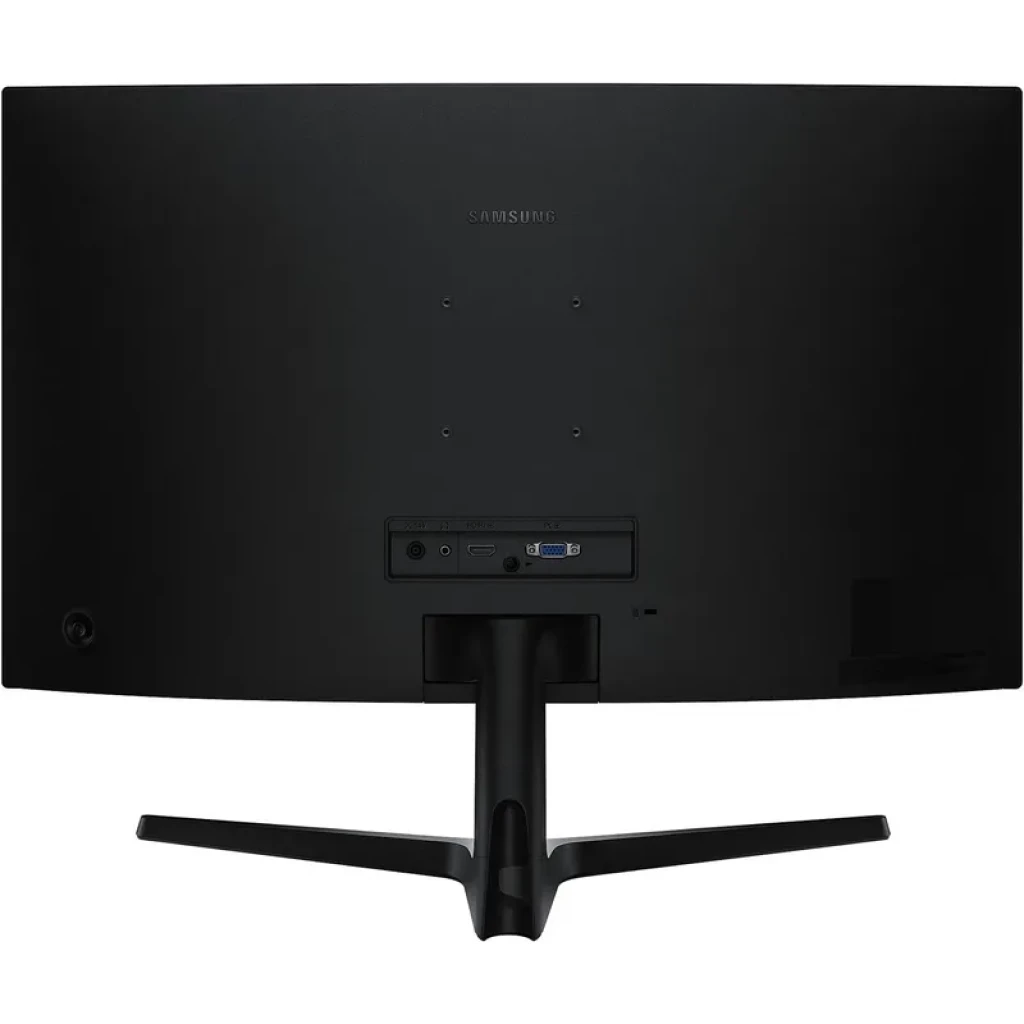 Samsung S39GD 27 Full HD curvo preto com bordas finas, tela ampla e suporte metálico em Y, ideal para gráficos nítidos e navegação fluida a 100 Hz, 4 ms - Item3
