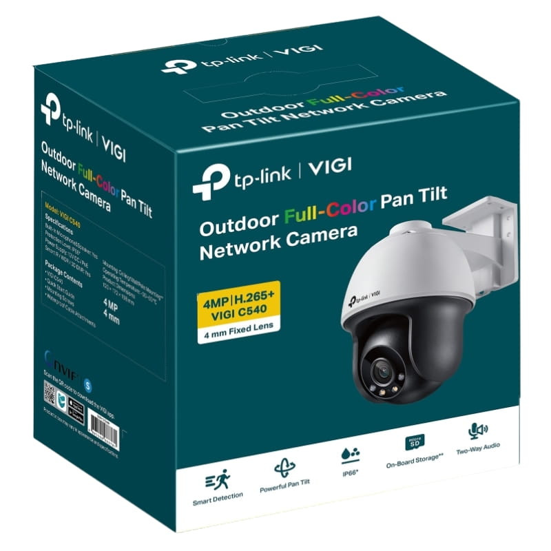 TP-Link VIGI C540 (4mm) 4 MP IP66 - Ítem5