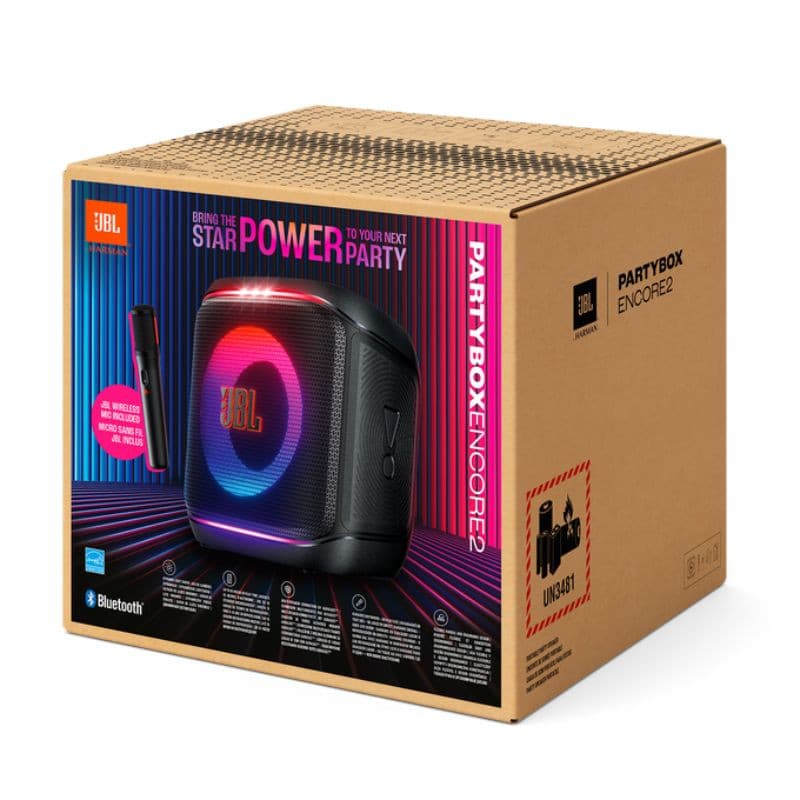 JBL Encore 2 Noir - Haut-parleur Bluetooth, emballage