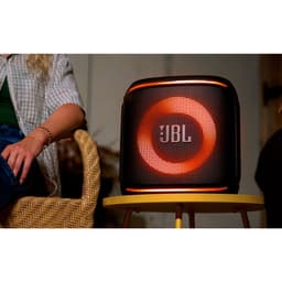 JBL Encore 2 Noir - Haut-parleur Bluetooth, image réelle sur une table