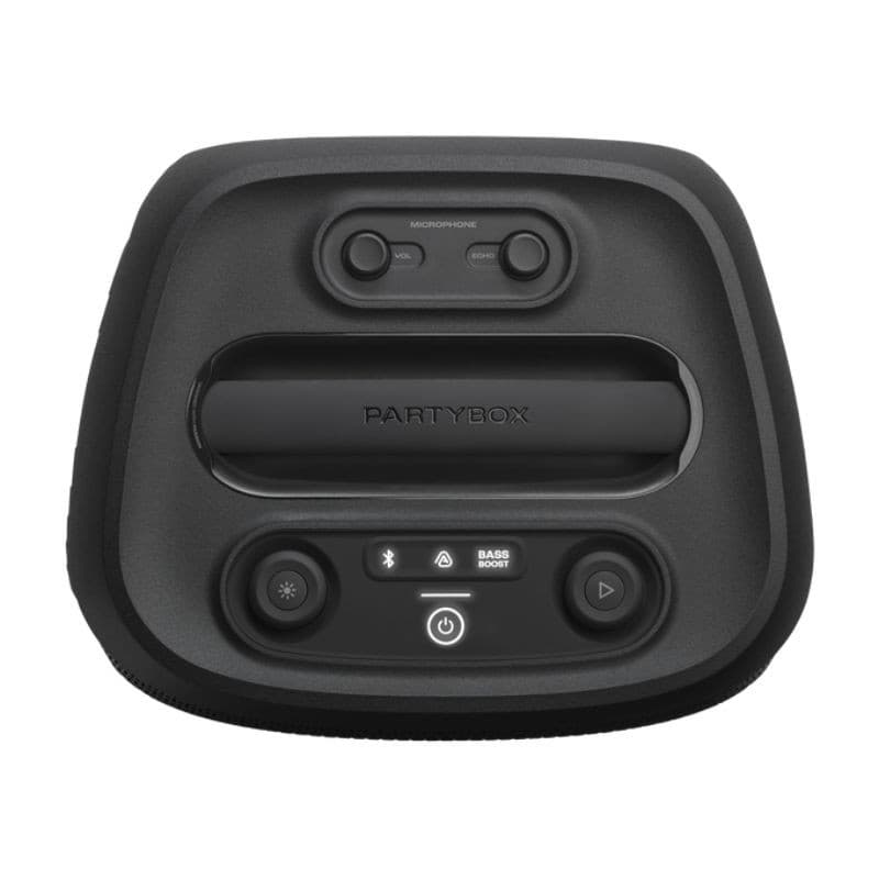 JBL Encore 2 Noir - Haut-parleur Bluetooth, vue de dessus avec commandes