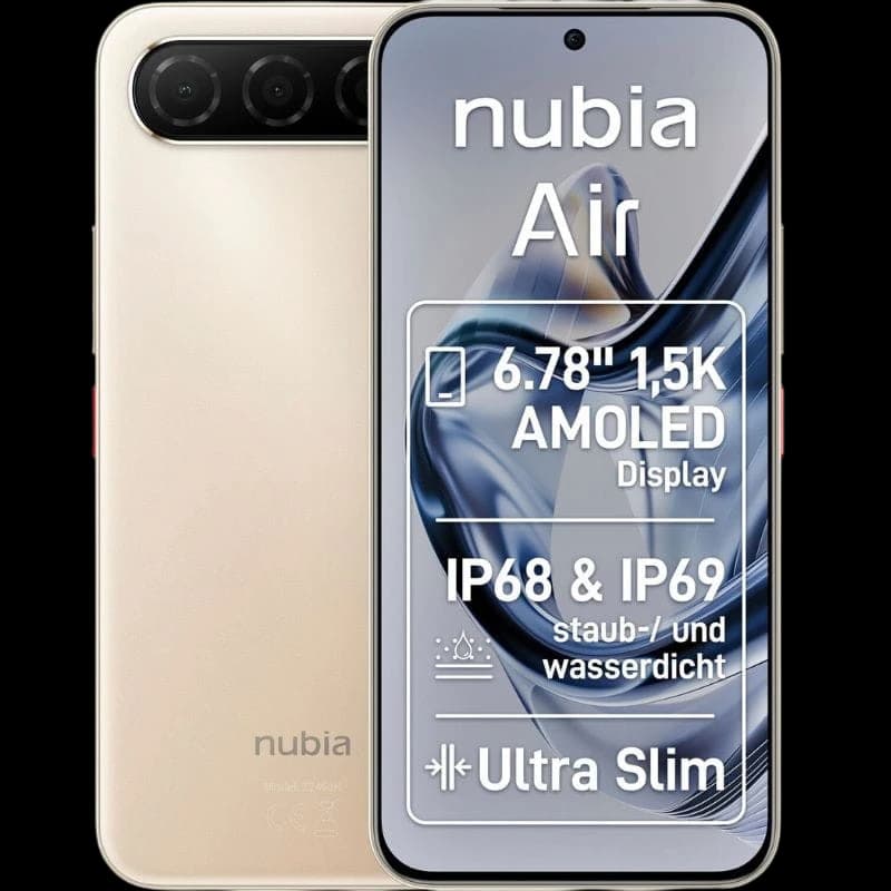 ZTE Nubia Air 5G 8Go/256Go Doré