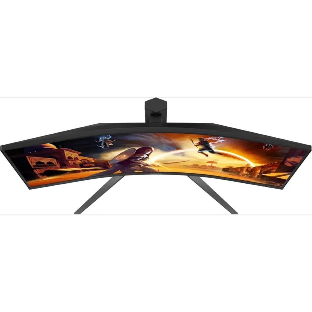 Monitor AOC CU34G4Z 34 polegadas ultrawide curvo, painel VA, 240 Hz, 1 ms, WQHD, HDMI 2.1, HDR400, design preto com detalhe vermelho ideal para jogos - Item2