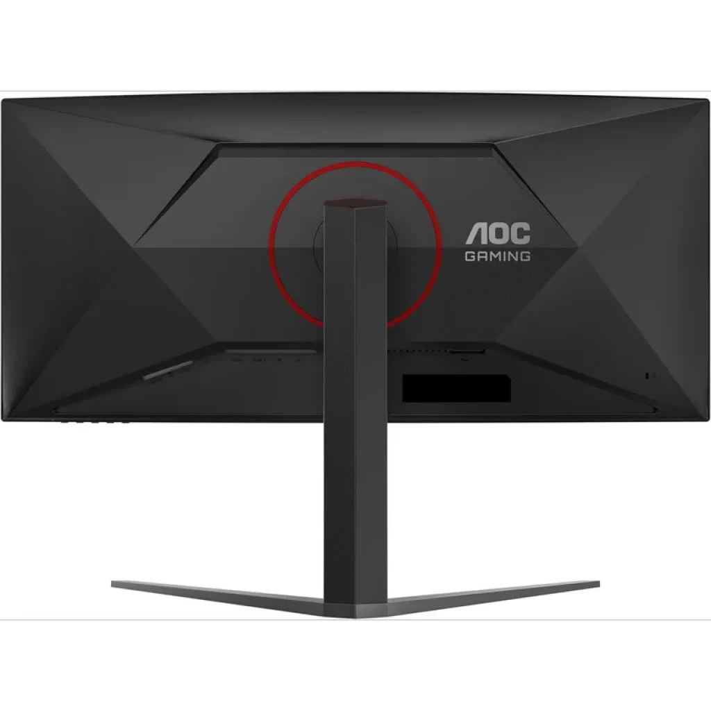Monitor AOC CU34G4Z 34 polegadas ultrawide curvo, painel VA, 240 Hz, 1 ms, WQHD, HDMI 2.1, HDR400, design preto com detalhe vermelho ideal para jogos - Item5