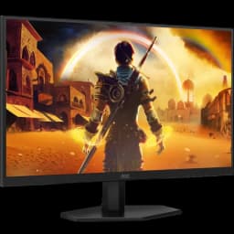 Monitor gaming AOC G4 Q27G42XNE de 27" con biseles finos, peana ajustable y pantalla Quad HD; imagen vibrante ideal para juegos rápidos y HDR10