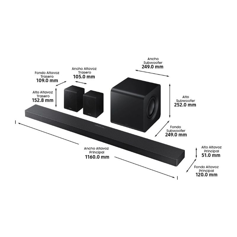 Samsung Hw-B450F 2.1 con Subwoofer y Dolby 2.0 - Barra de Som - Item3