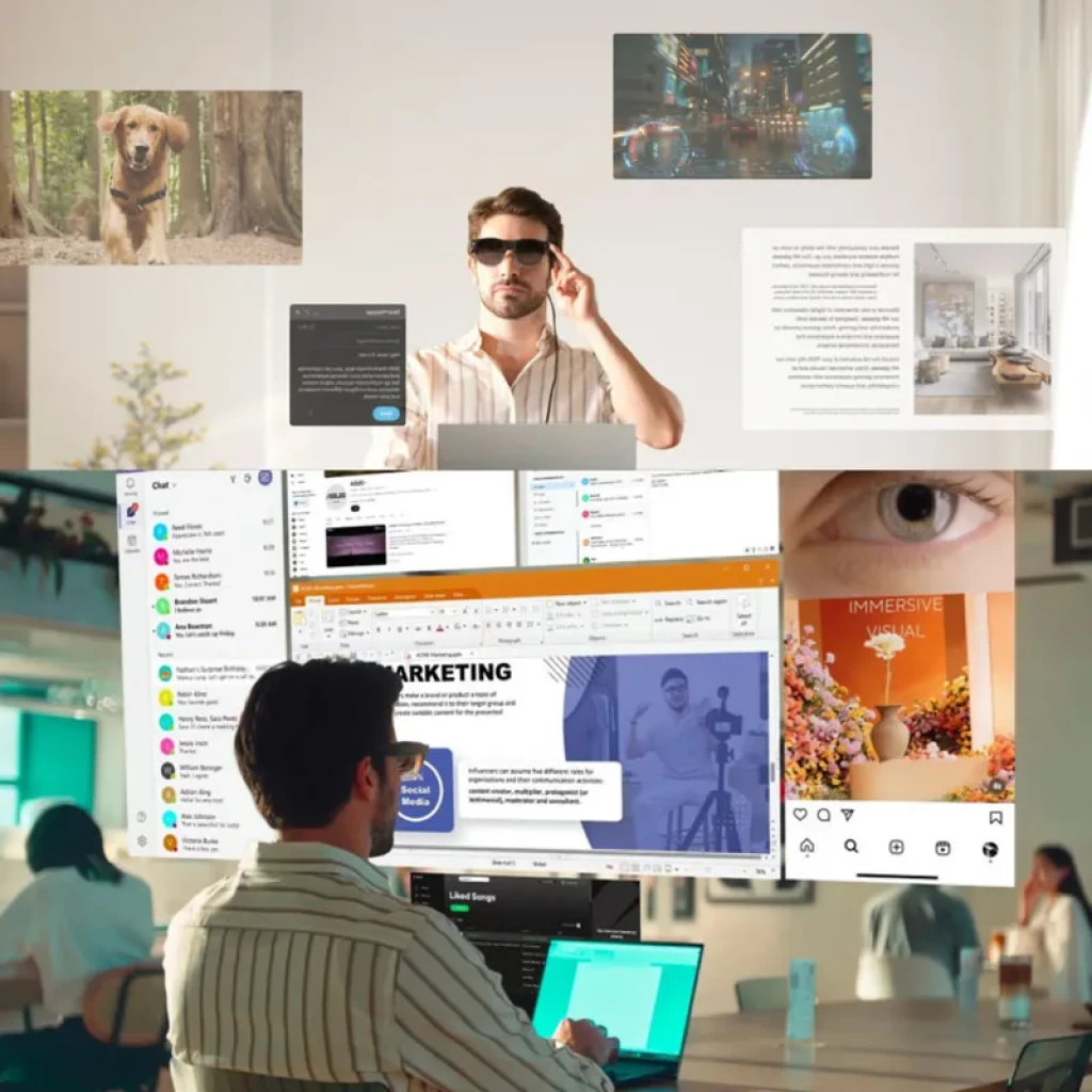 ASUS AirVision M1 - Óculos inteligentes com ecrã virtual wearable - Item10