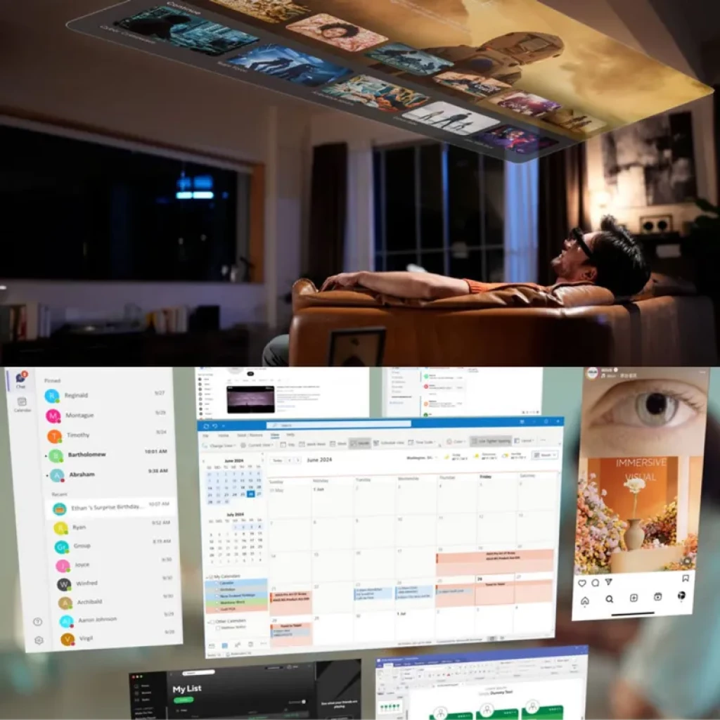 ASUS AirVision M1 - Óculos inteligentes com ecrã virtual wearable - Item11