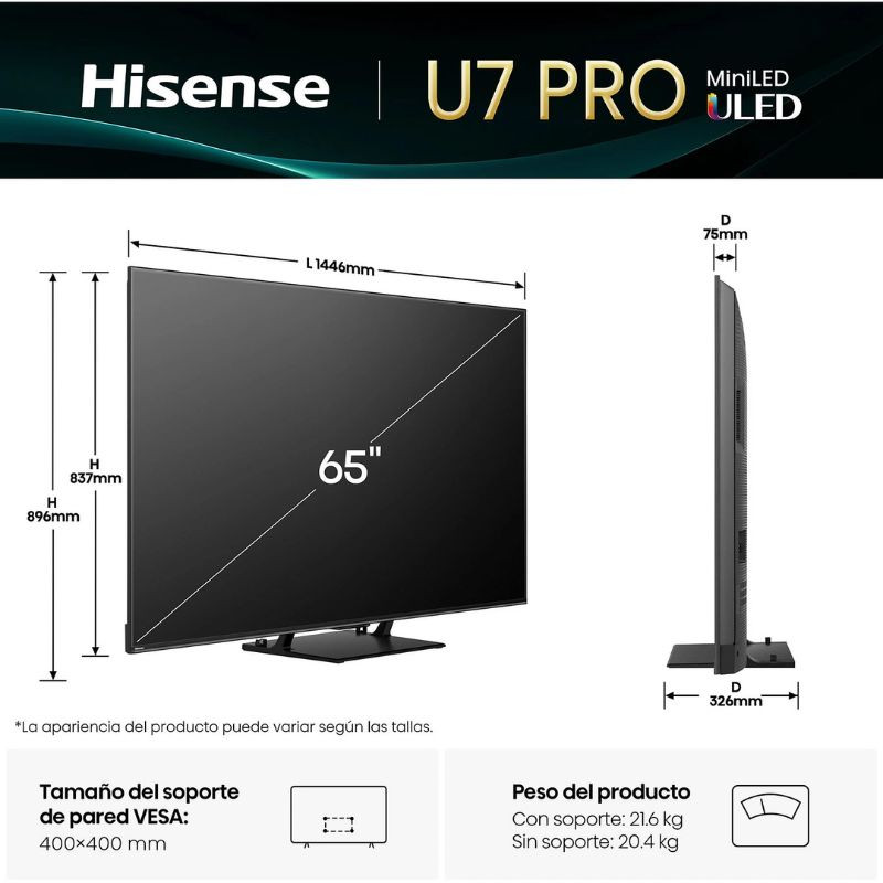 Hisense 65U7Q Pro 65