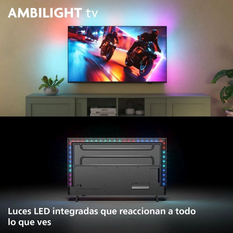 Philips 75MLED920 75 4K Ultra HD QD-Mini LED Smart TV Ambilight Noir - Ítem2