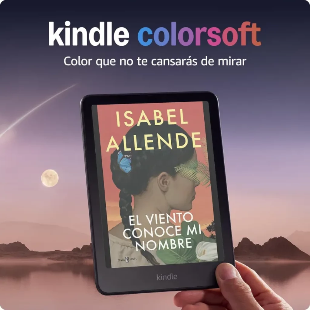 Amazon Kindle Colorsoft Signature Edition 7 pouces couleur, 32 Go, écran tactile avec couvertures de livres, boîtier gris foncé, recharge sans fil - Ítem1