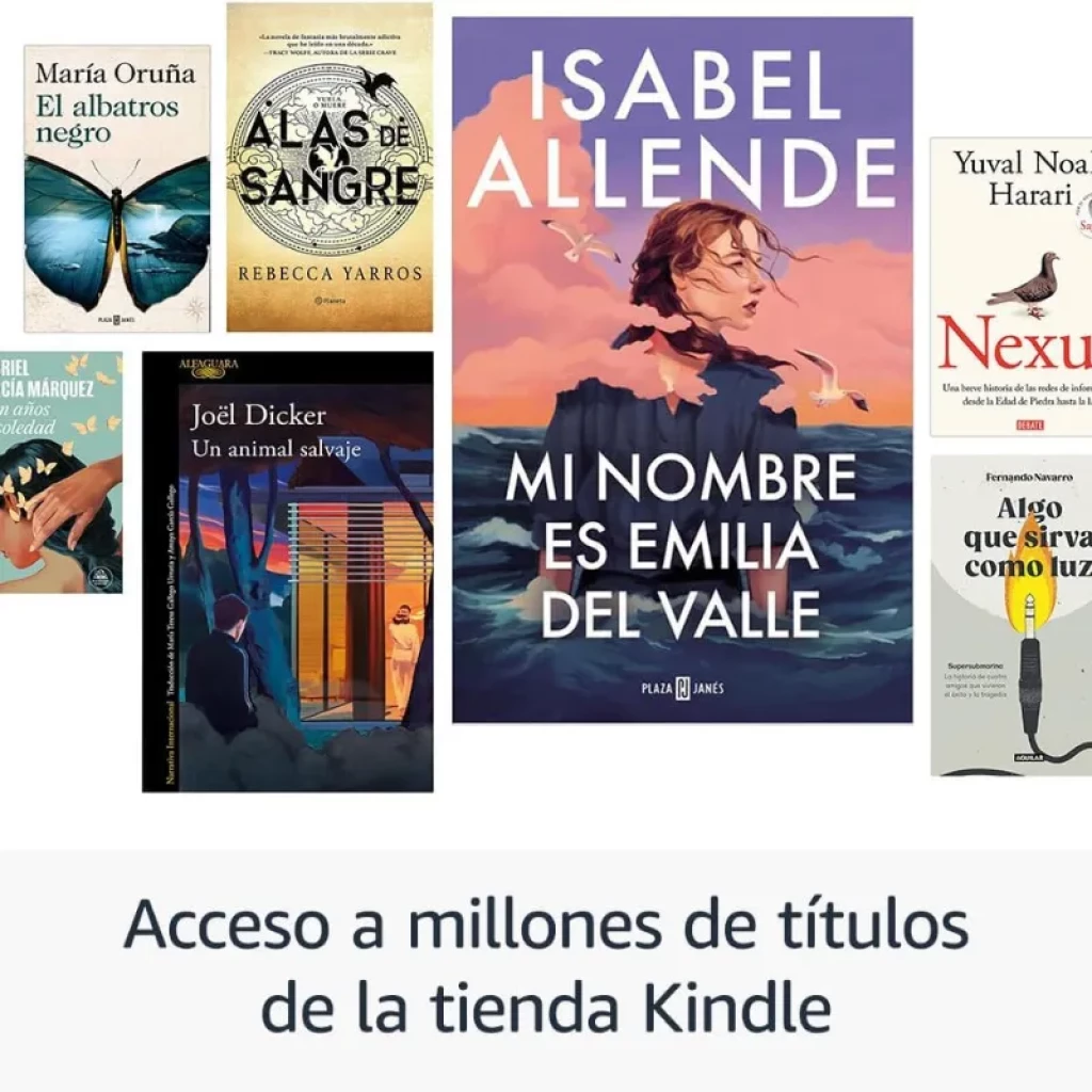 Amazon Kindle Colorsoft 7 pouces couleur, 16 Go ; écran couleur sans reflets, boîtier noir, bords fins et texte net avec des images vives - Ítem6