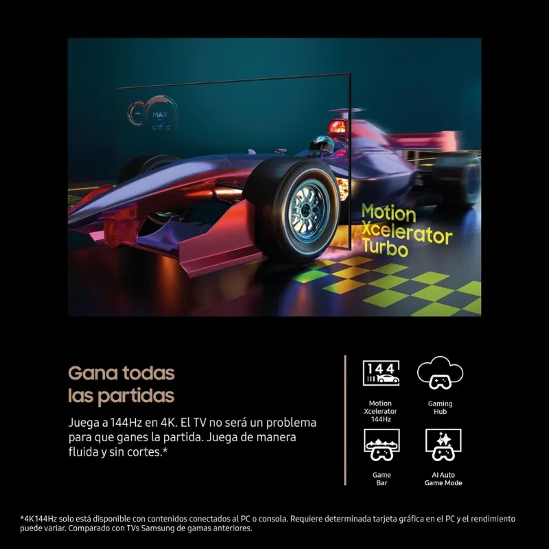 Samsung TQ65QN80FAU 65 polegadas 4K Ultra HD Neo QLED com Mini LED, painel sem moldura visível, cores vibrantes e contraste preciso para imagens nítidas - Item4