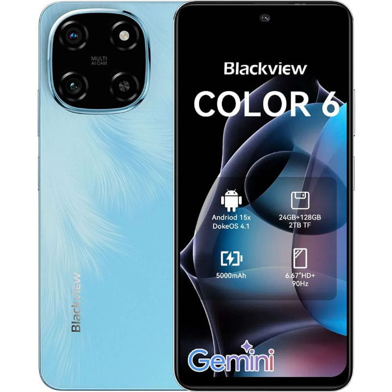 Blackview Color 6 8GB/128GB Azul - Ítem