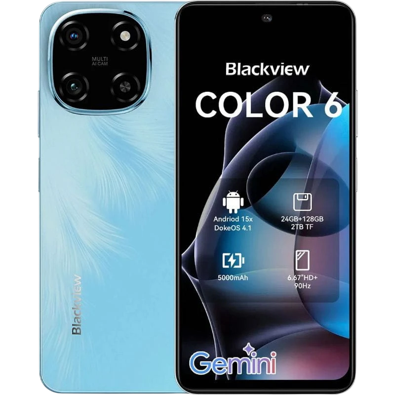 Blackview Color 6 8GB/128GB Azul - Ítem