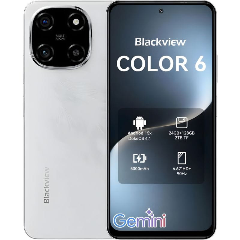 Blackview Color 6 8GB/128GB Blanco - Ítem
