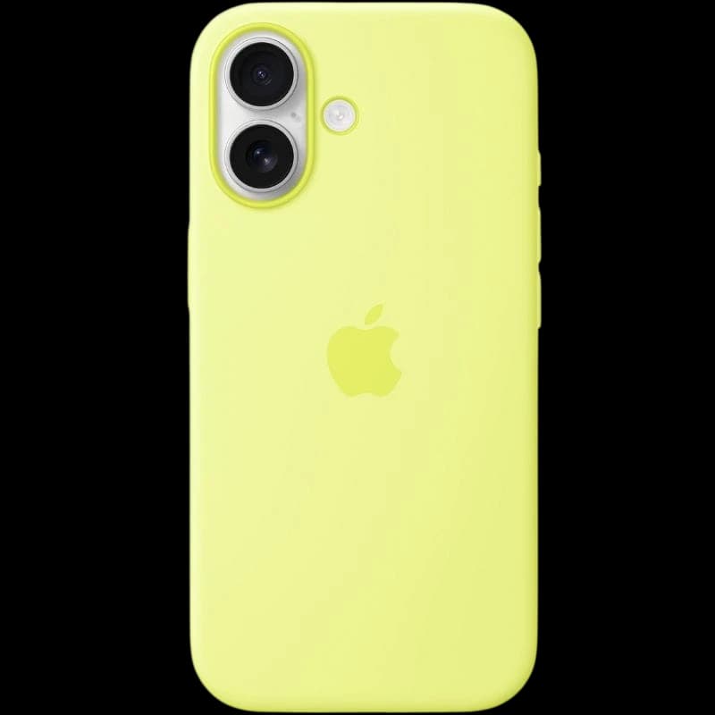 Funda de Silicona con Magsafe para iPhone 17 - Amarillo Neón