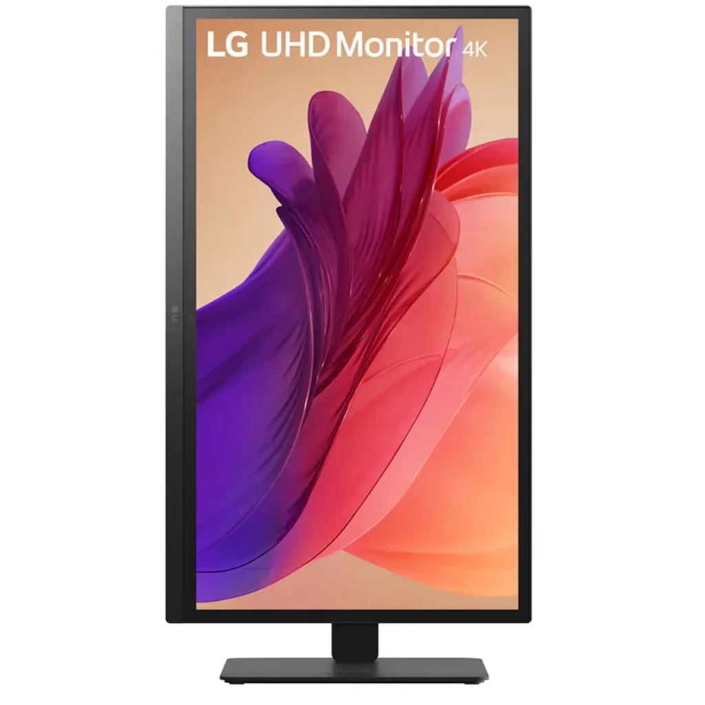 Monitor LG 27BA45U-B 27 polegadas 4K UHD com HDR10, painel IPS, cores DCI-P3 90 por cento e base ajustável em preto - Item7