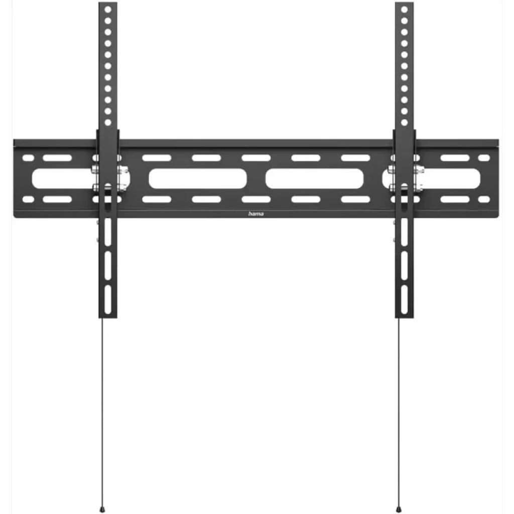Hama 00220812 soporte mural para TV 75 pulgadas en color negro, estructura metálica robusta con brazos ajustables e inclinación para montaje seguro - Ítem2