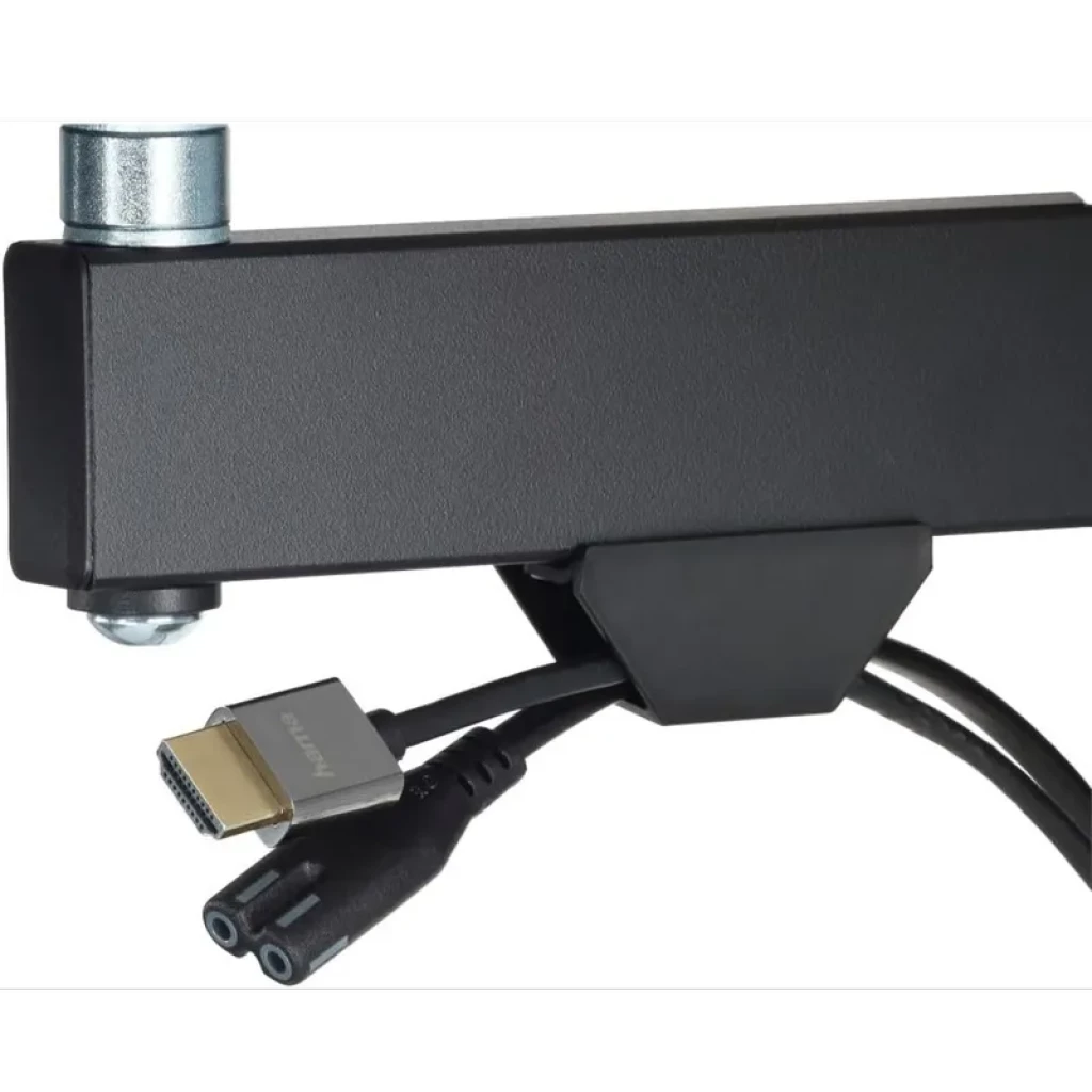 Hama 00220822 Suporte para TV preto articulado, parede, braços duplos, inclinação e giro, para telas 19 a 48, suporta até 20 kg, montagem VESA - Item5