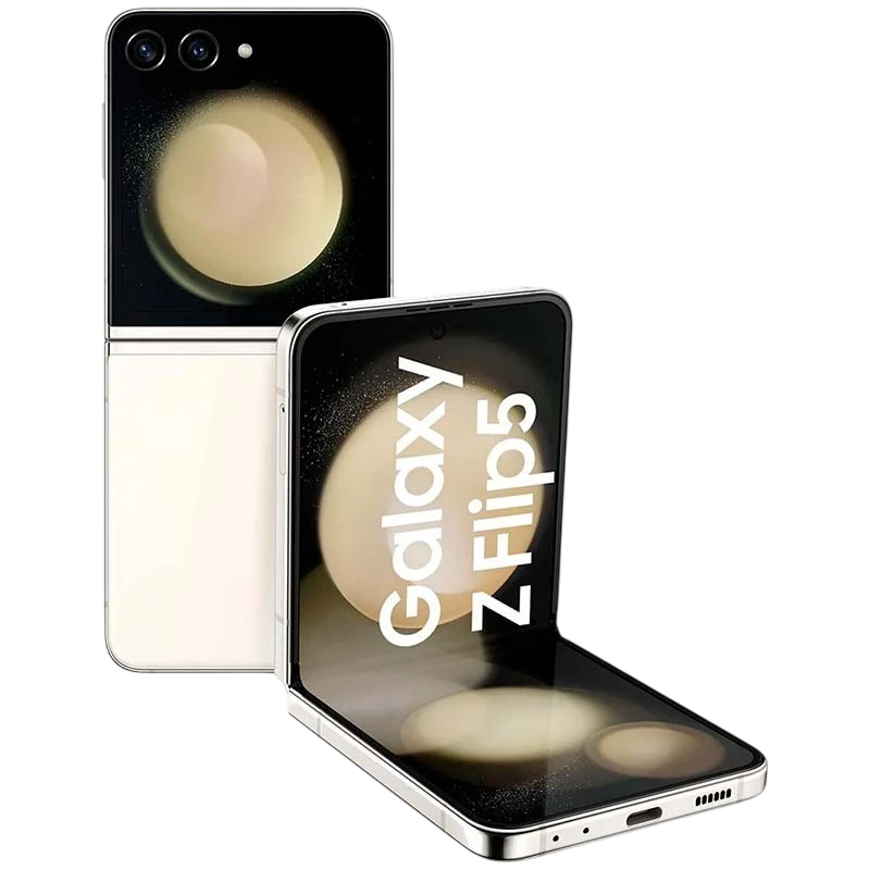 Samsung Galaxy Z Flip5 5G 8Go/256Go Crème Rénové - État Excellent - Ítem