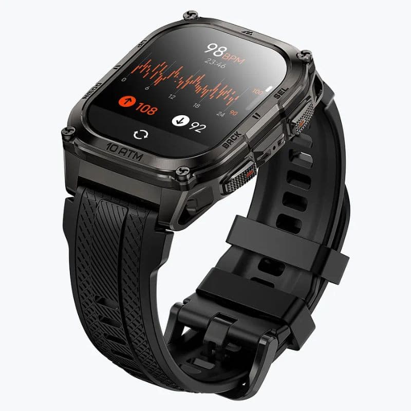 Kospet Tank M4 Noir, fréquence cardiaque