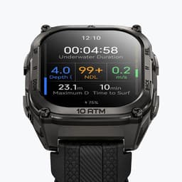 Kospet Tank M4 Noir, vue interface santé