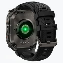 Kospet Tank M4 Noir, vue du capteur de santé