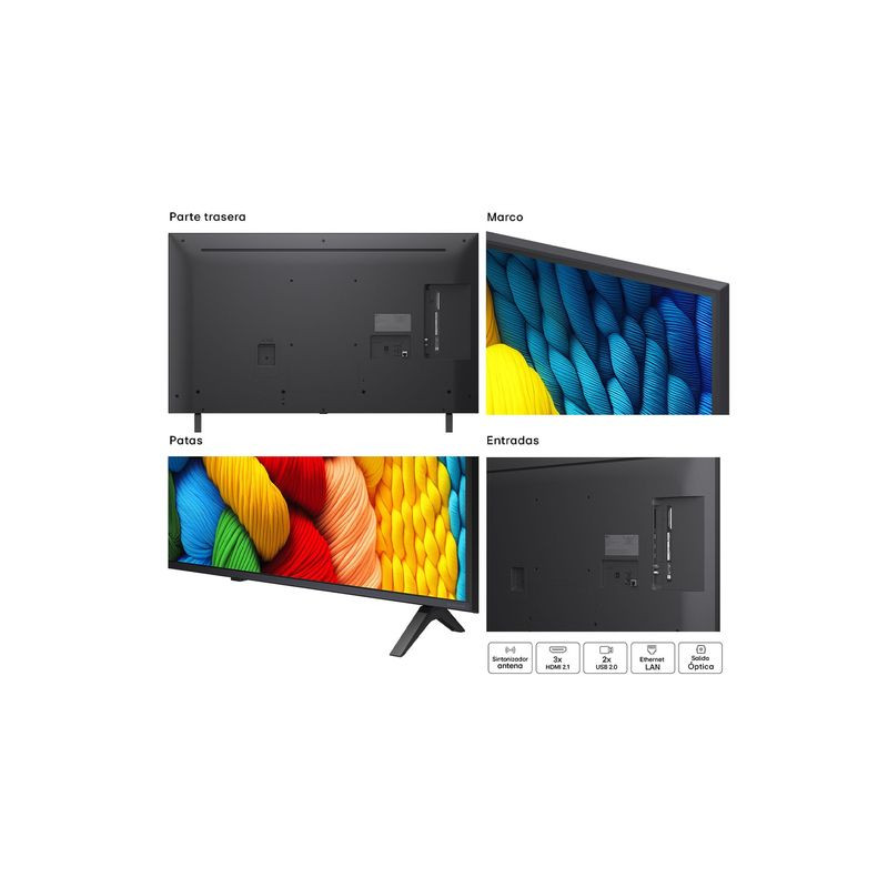 LG NanoCell AI 43NANO80A6B 43 4K Ultra HD Smart TV Wifi - Item5