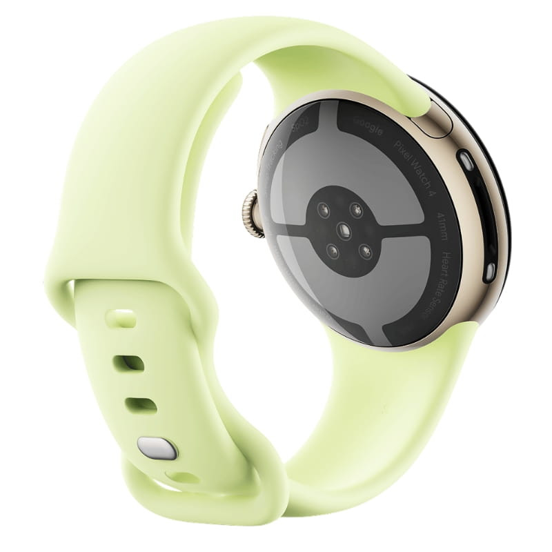 Google Pixel Watch 4 41 mm 4G LTE Dourado com Pulseira Verde - Item3