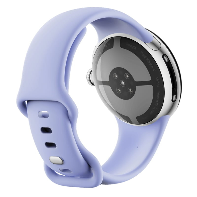 Google Pixel Watch 4 41 mm 4G LTE Prata com Pulseira Lilá - Item3