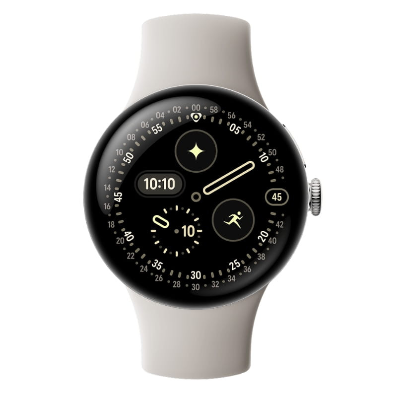 Google Pixel Watch 4 41 mm 4G LTE Prata com Pulseira Porcelana - Item1