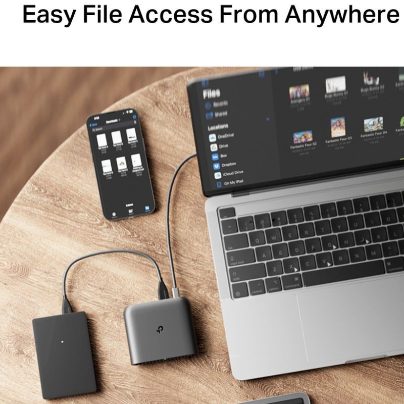 TP-Link TL-WR1502X en negro, diseño compacto con rejilla frontal amplia y luz LED central turquesa, bordes redondeados y acabado mate elegante - Ítem3