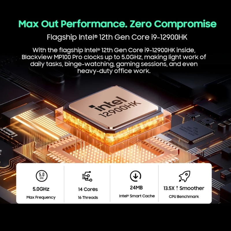 Blackview MP100 Pro Intel i9 16Go/512Go - Ítem5