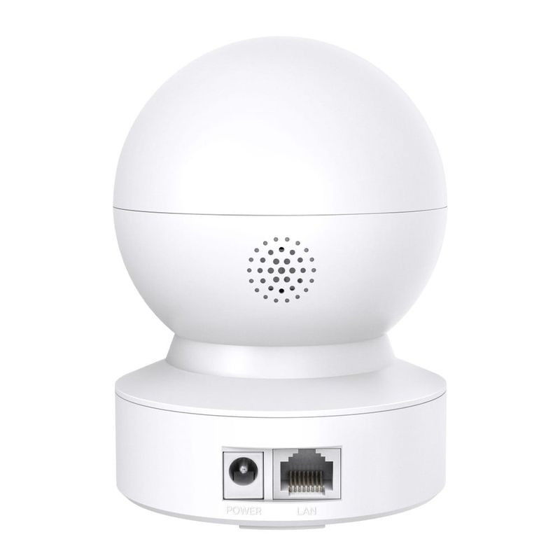 Cámara TP-Link Tapo C212 blanca, 2K 3MP, cuerpo esférico con lente central, LED de estado, base estable; giro e inclinación, visión nocturna e IA. - Ítem1