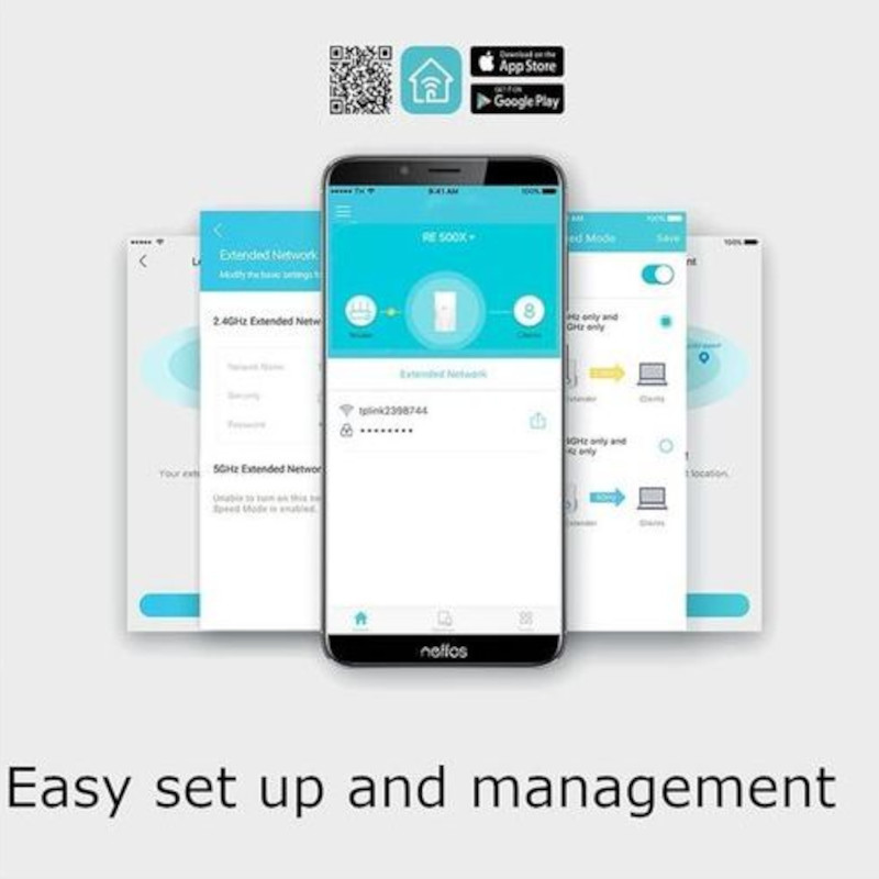 TP-Link RE500X Wi-Fi 6 AX1500 Blanc - Répéteur Wi-Fi - Ítem3