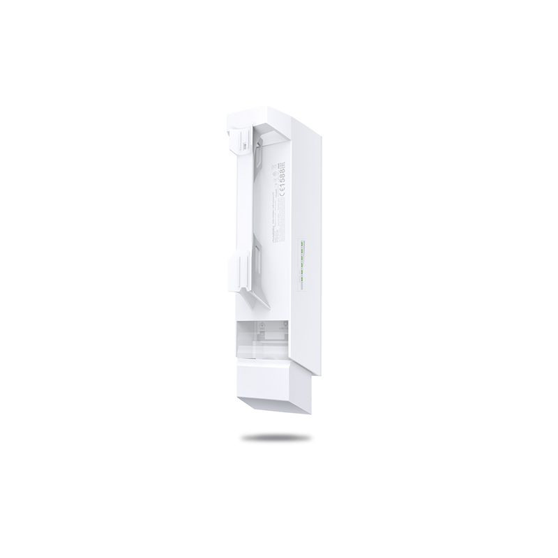 Module CPE extérieur blanc TP-Link CPE510, boîtier rectangulaire épuré avec logo TP-Link, façade lisse et fixation arrière discrète, conçu pour 5 GHz. - Ítem2