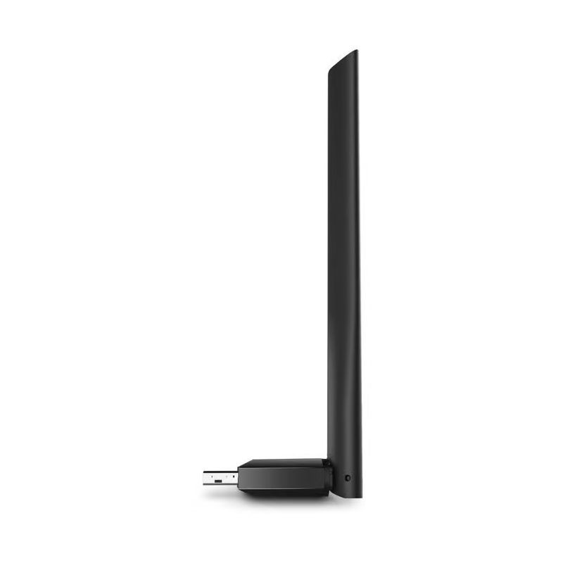 TP-Link Archer AC600U Plus - Adaptador WiFi USB con antena externa larga y delgada inclinable, conector USB compacto en negro para mejor recepción inalámbrica - Ítem1