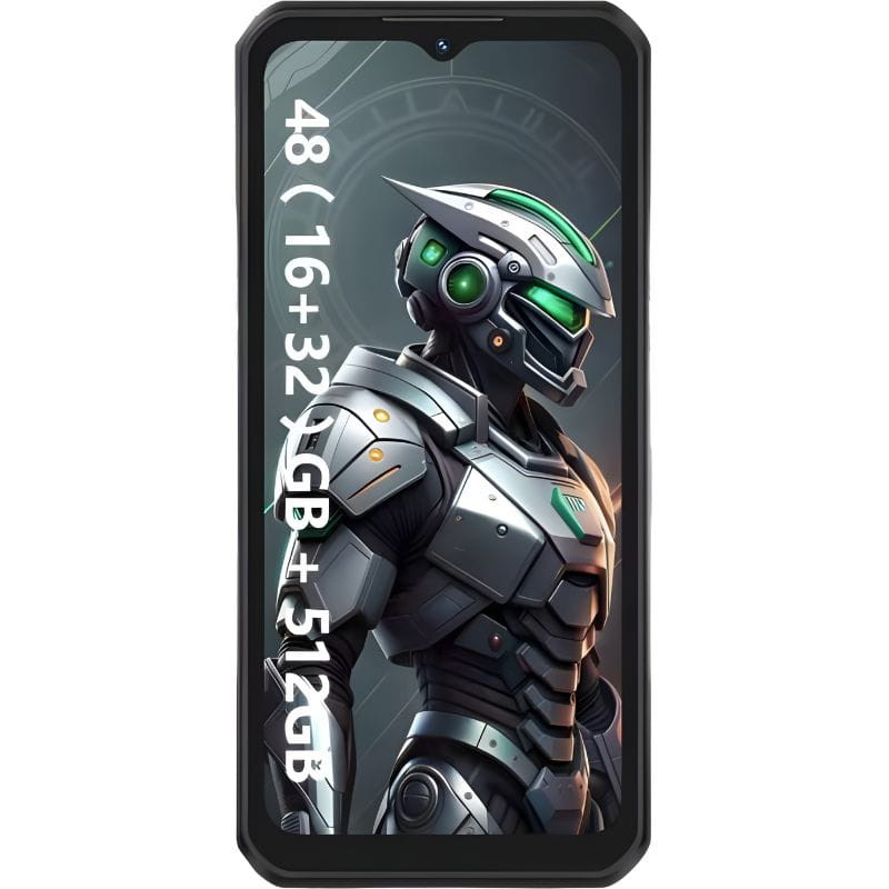 Oukitel WP62 5G 16 Go/512 Go Gris Rugged - Ítem1