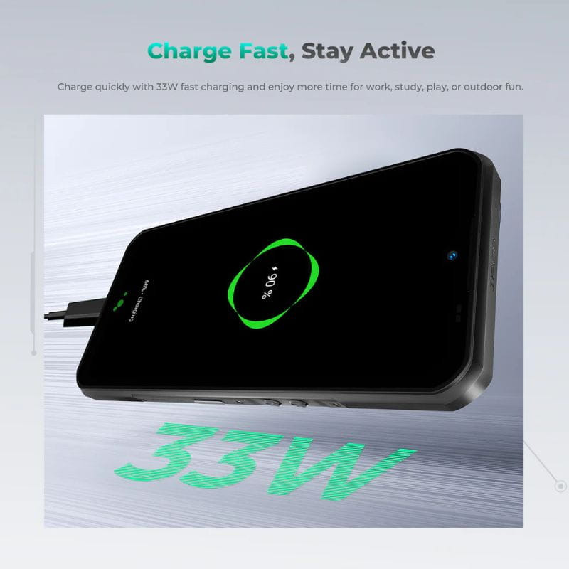 Oukitel WP62 5G 16 Go/512 Go Gris Rugged - Ítem6